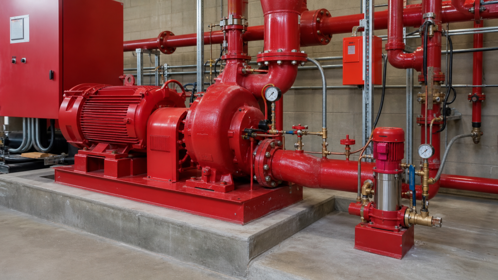 Jockey pump vs fire pump