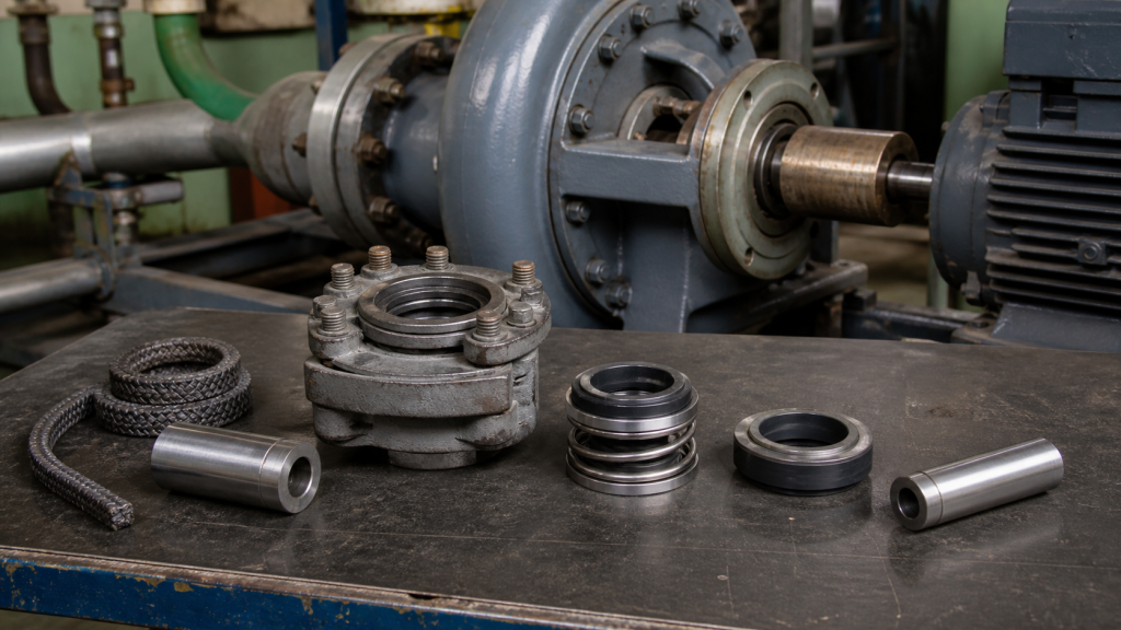 Mechanical seal vs packing