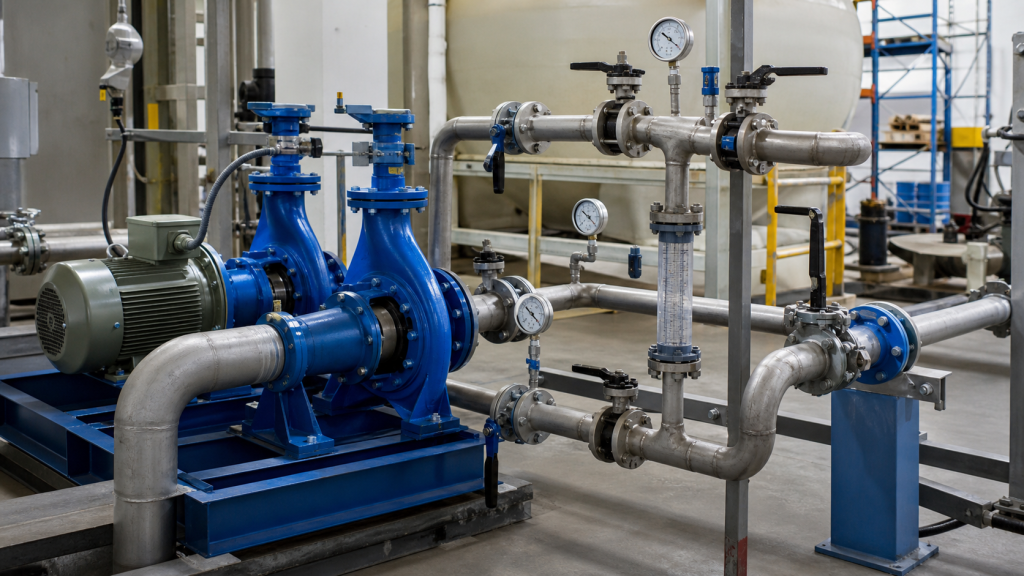 Pumps in series vs parallel